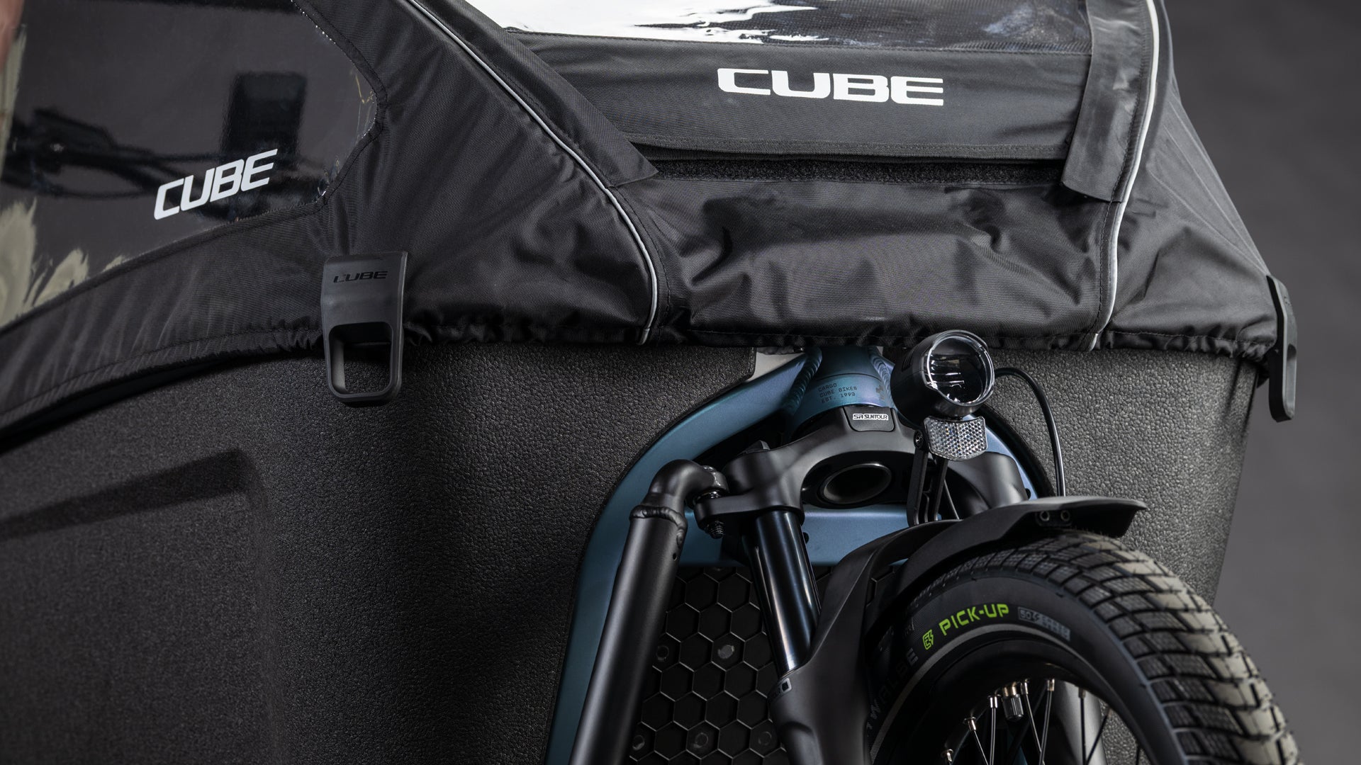 CUBE Cargo Hybrid Comfort Pro Family 800 smaragdgrey´n´reflex.
