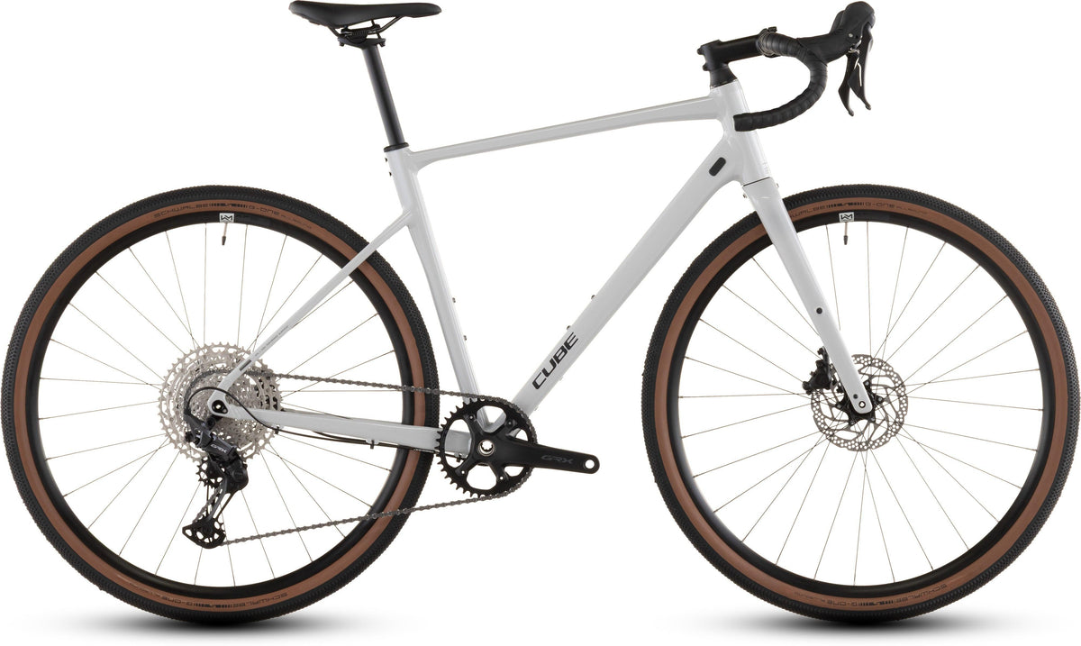 CUBE Nuroad EX cotton´n´grey Gravelbike mit Rennlenker und Scheibenbremsen