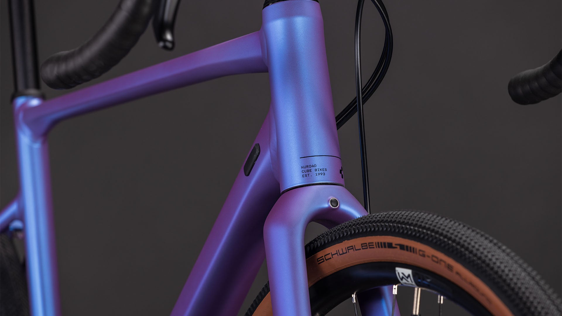 damen cube rennrad CUBE Nuroad EX blueiris´n´lilac
