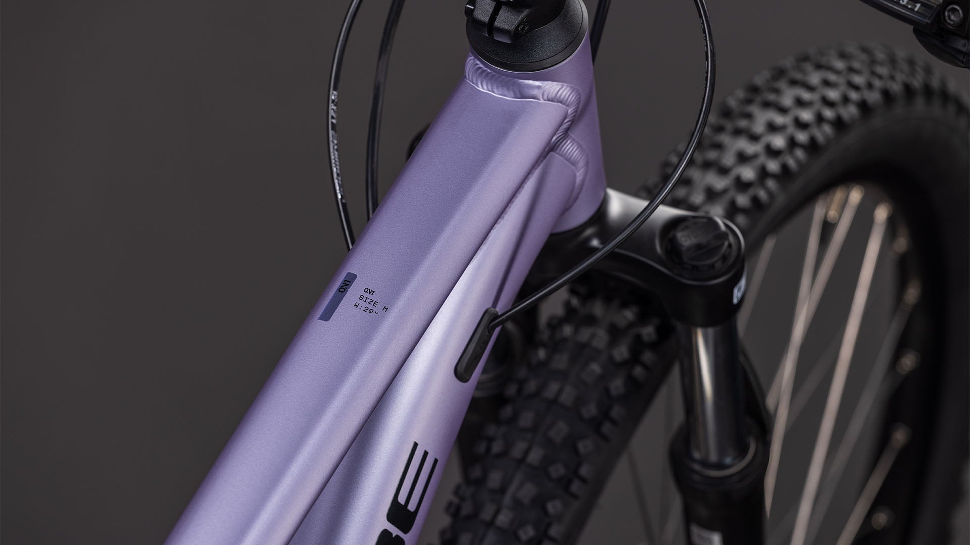 cube aim fahrrad CUBE Aim ONE lightpurple´n´chrome