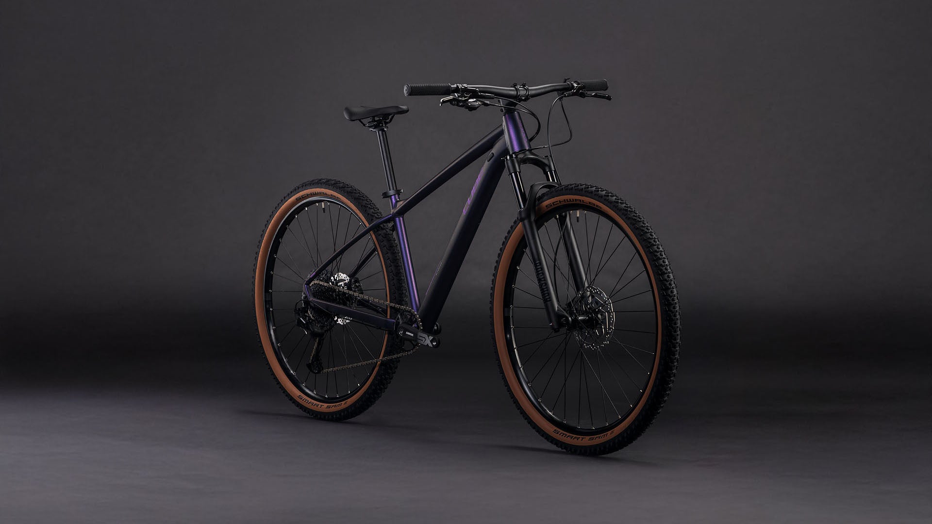 cube mountainbike lila CUBE Attention SLX purplegalaxy´n´black