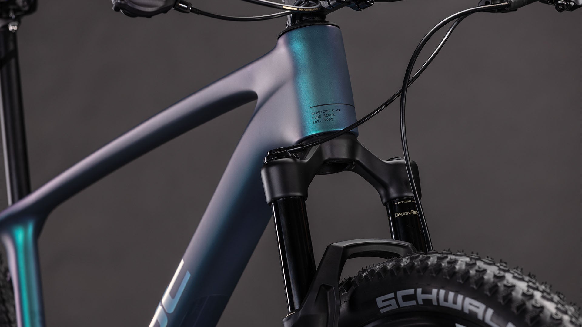 cube fahrrad reflektoren CUBE Reaction C:62 Pro polarlight´n´black
