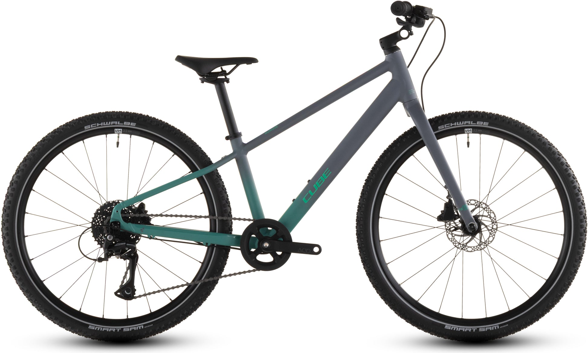 CUBE Numove 240 Disc lavagrey´n´coolgreen.