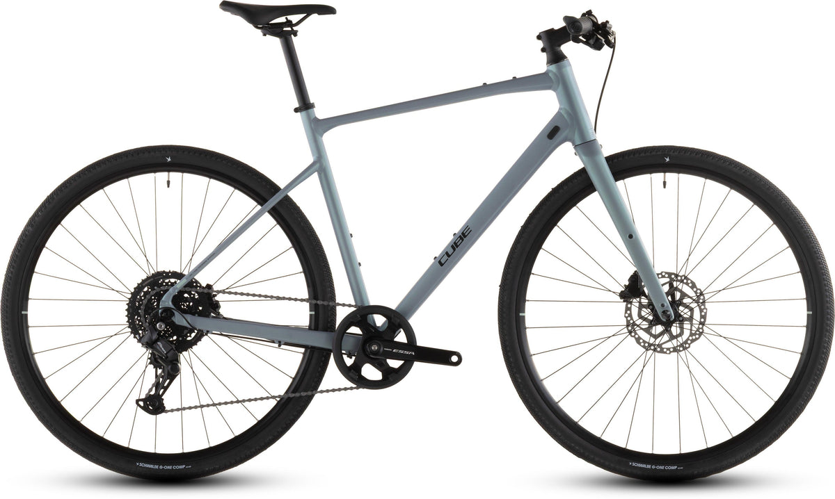 CUBE Nulane ONE greysage´n´black Gravelbike mit Scheibenbremsen, Seitenansicht