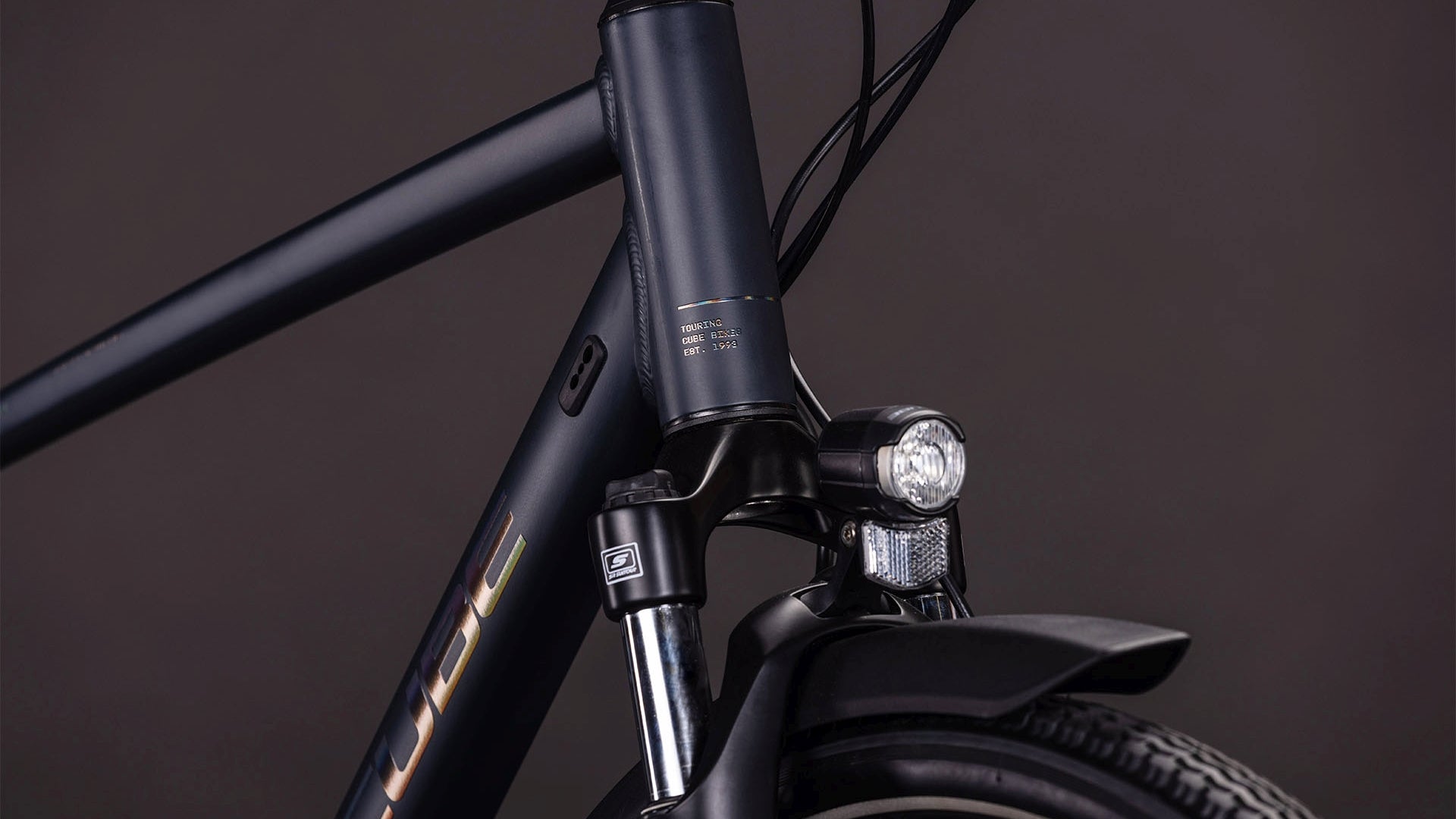 fahrrad cube touring CUBE Touring ONE night´n´chrome