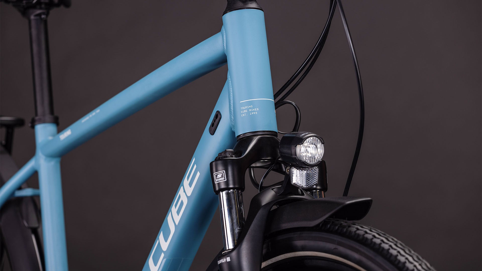 touring rennrad CUBE Touring ONE bluebird´n´grey