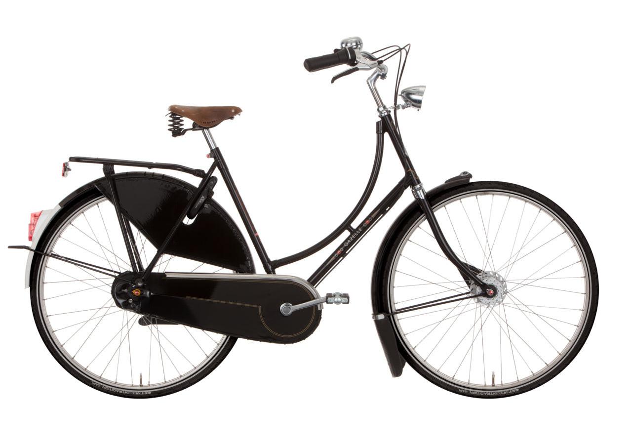 Gazelle Tour Populair C7 black glänzend.