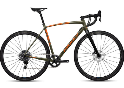 Ridley Kanzo A Sram Apex1 HDB Insp by You Camouflage Green / Orange.