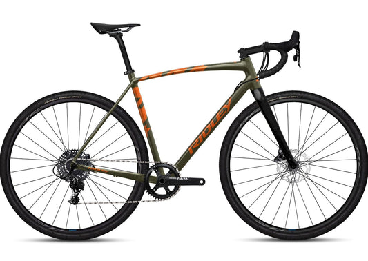 Ridley Kanzo A Sram Apex1 HDB Insp by You Camouflage Green / Orange.