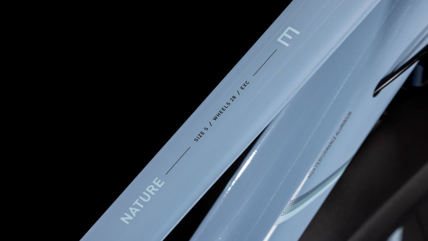 CUBE Nature EXC Allroad pigeonblue´n´black