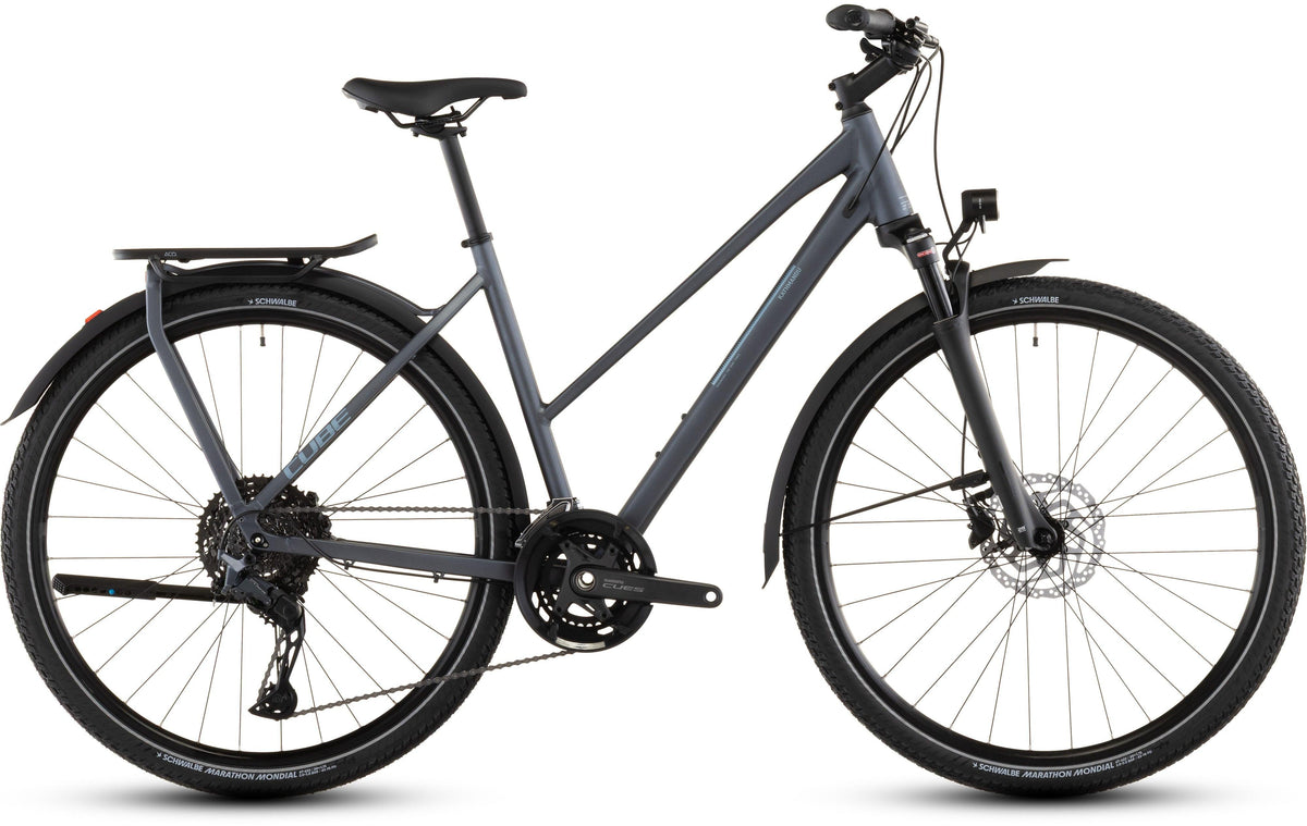 CUBE Kathmandu EXC metallicgrey´n´chrome.
