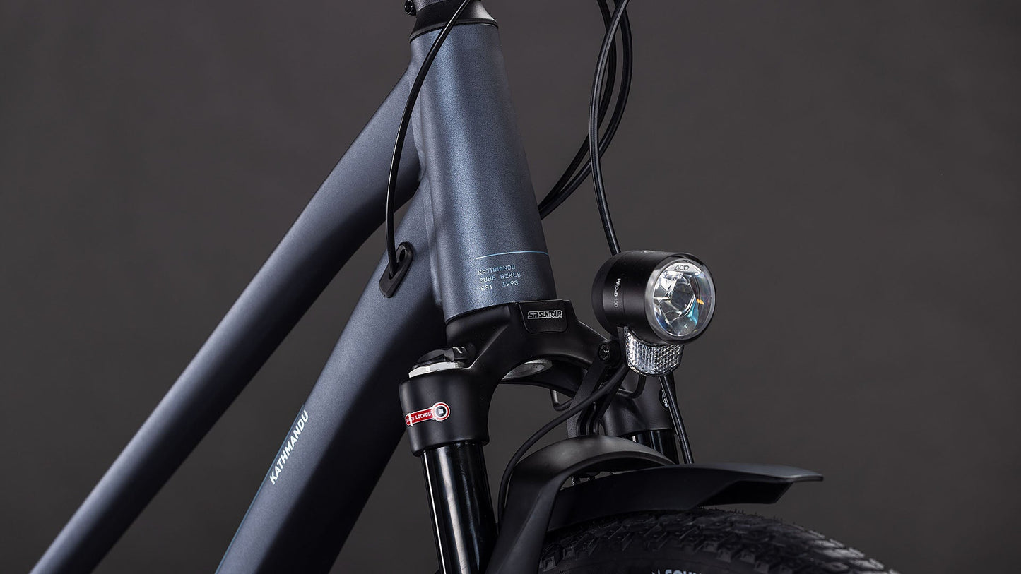 CUBE Kathmandu EXC metallicgrey´n´chrome