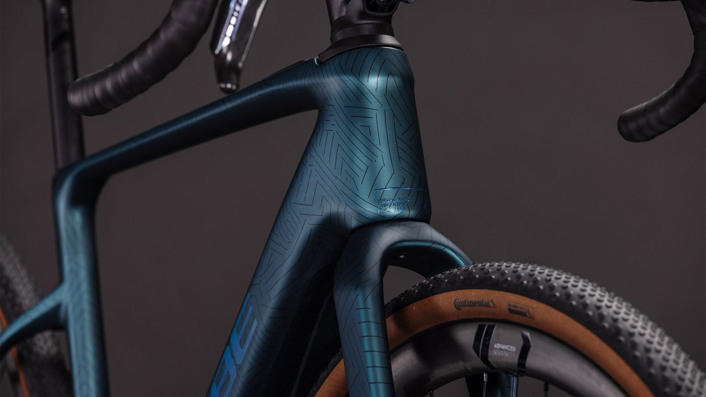 CUBE Nuroad Hybrid C:62 SLT 400X royalgreen´n´crisscross