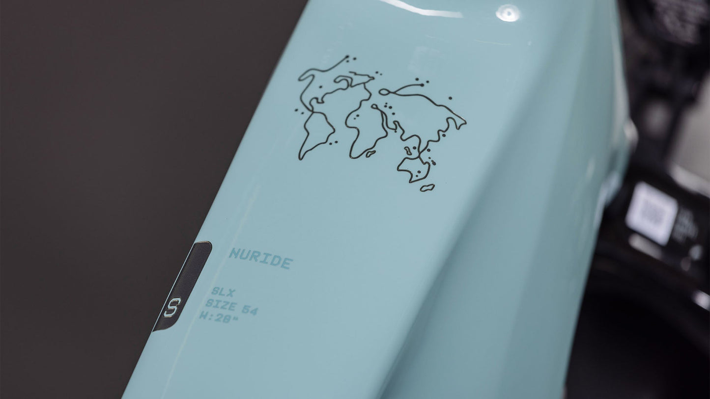 CUBE Nuride Hybrid SLX 800 skylight´n´arubablue