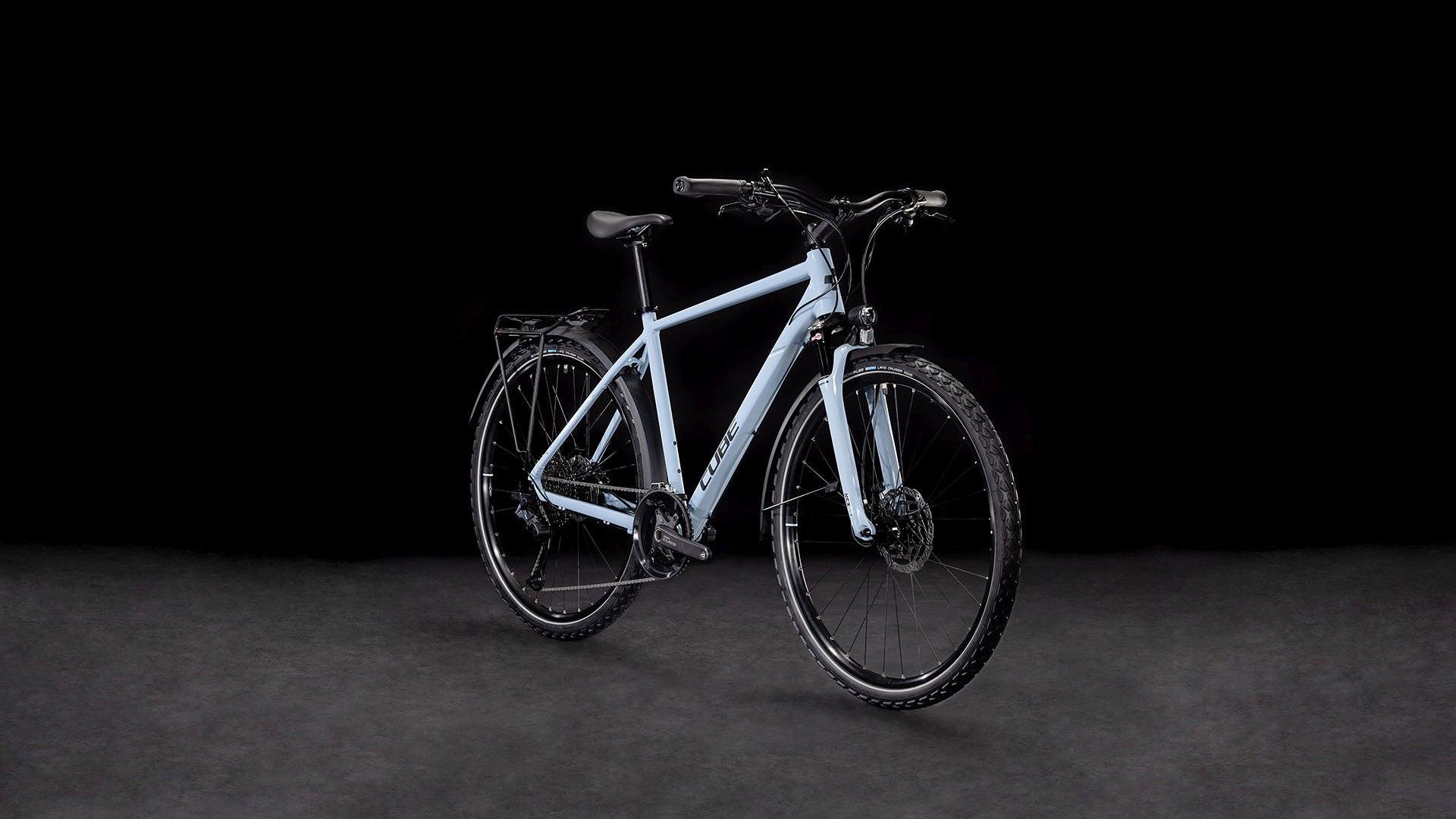 fahrrad xxl cube nature CUBE Nature EXC Allroad pigeonblue´n´black