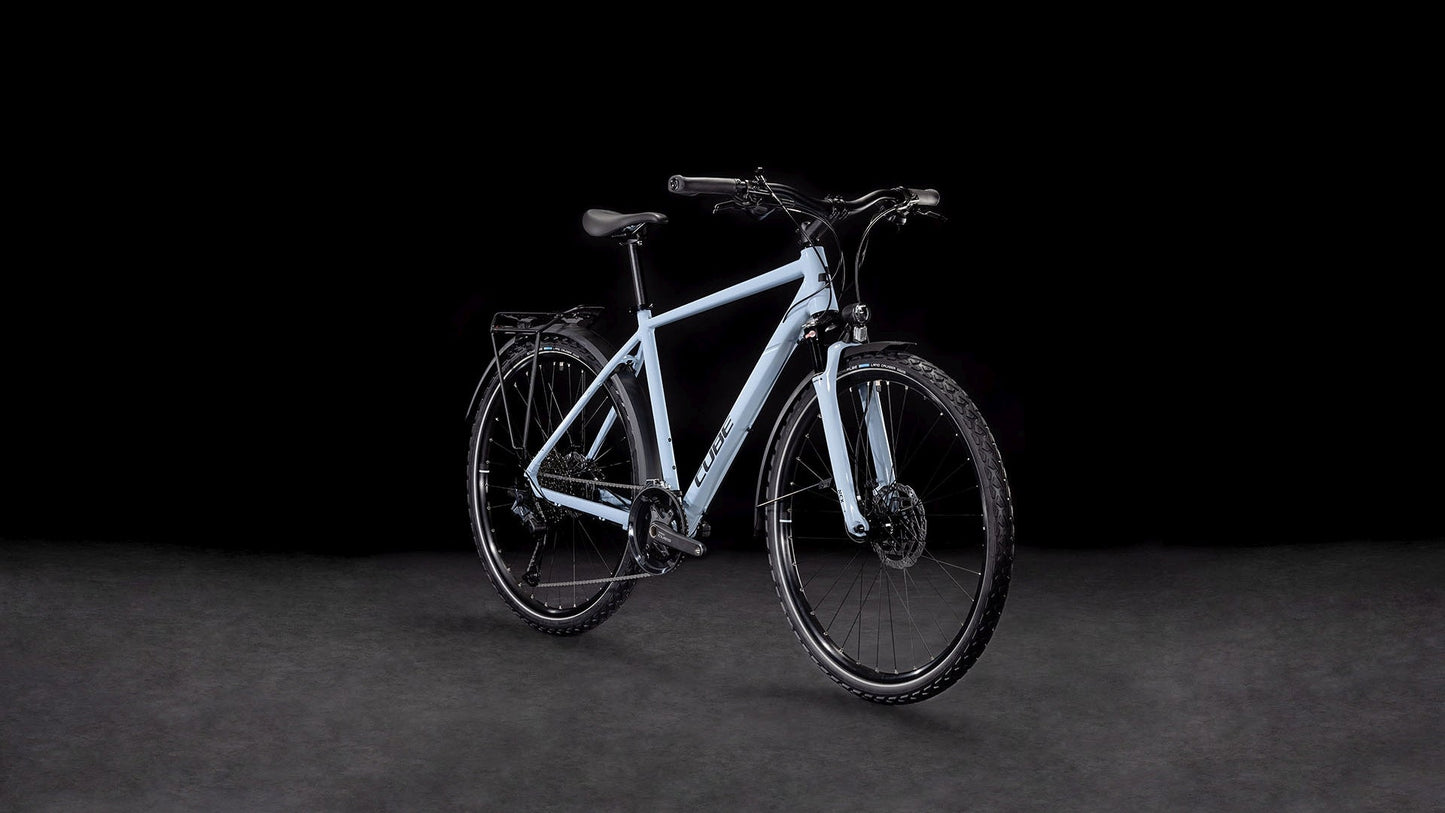 CUBE Nature EXC Allroad pigeonblue´n´black