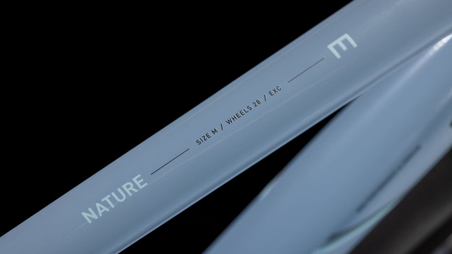 CUBE Nature EXC Allroad pigeonblue´n´black