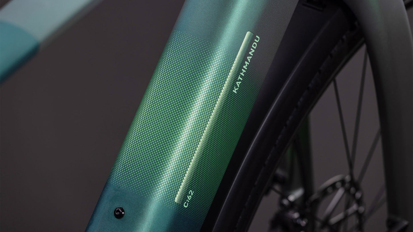 CUBE Kathmandu Hybrid C:62 SLT 400X seafoam´n´chrome
