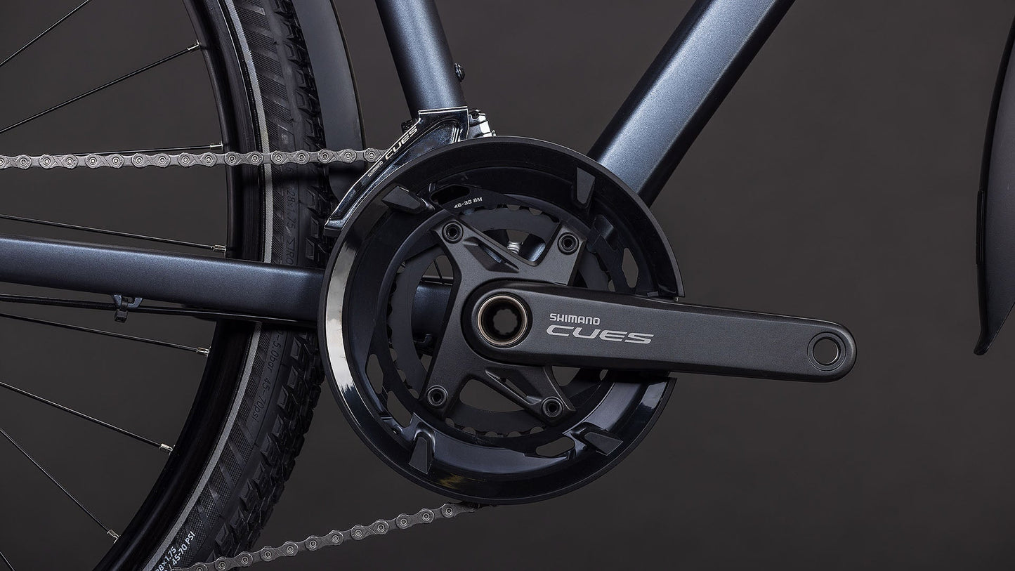 CUBE Kathmandu EXC metallicgrey´n´chrome