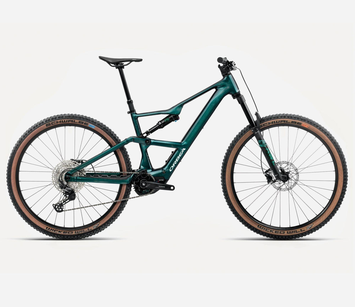 Orbea RISE SL H30 green.