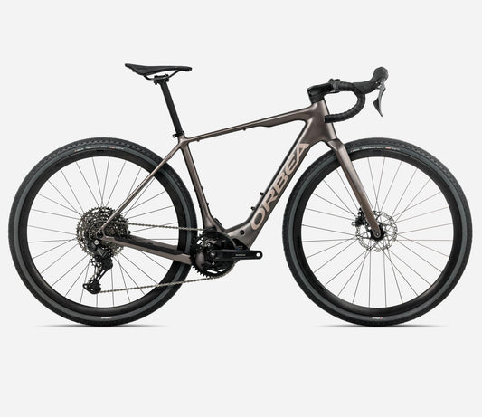 Orbea DENNA H40 Gravelbike in Bronze mit Rennlenker und Scheibenbremsen