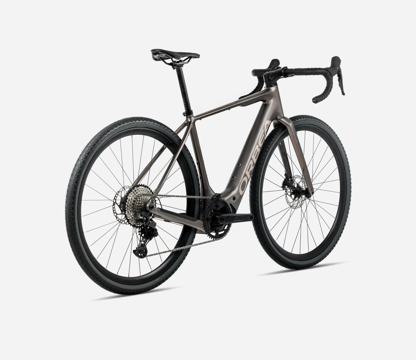 Orbea DENNA H40 in Bronze, modernes Gravelbike mit Carbonrahmen und Rennlenker