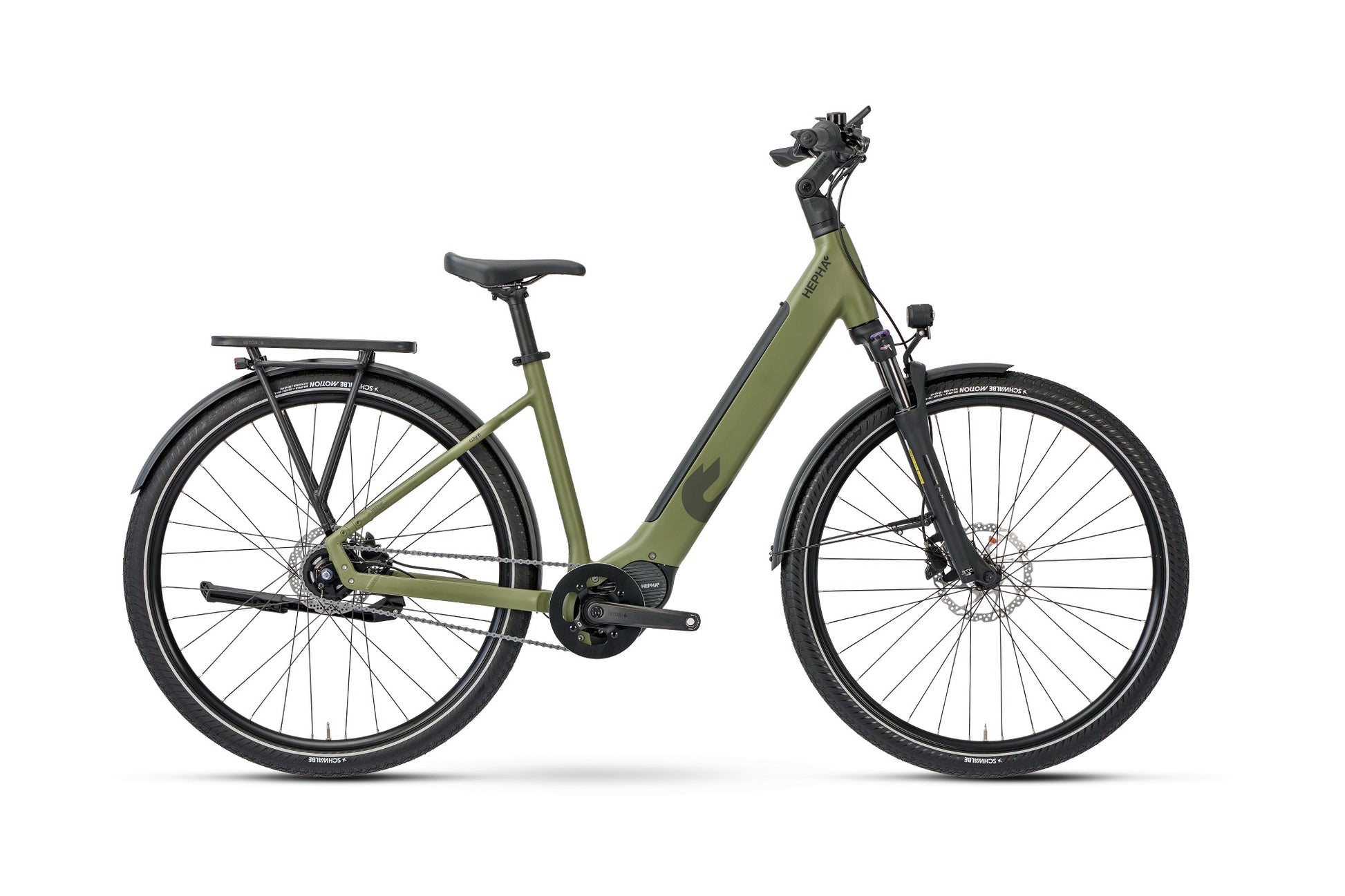 HEPHA City 8 Long Range Dark Olive matt.