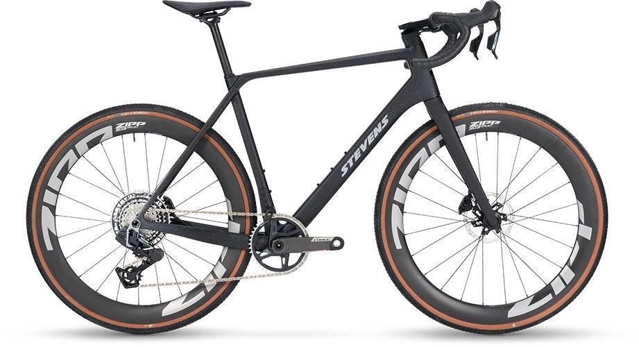 STEVENS Camino RS Pro AXS Nightstone Gravelbike mit Carbonrahmen und Scheibenbremsen