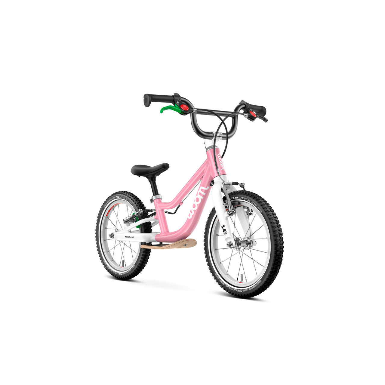 woom GO 1 PLUS powder pink.