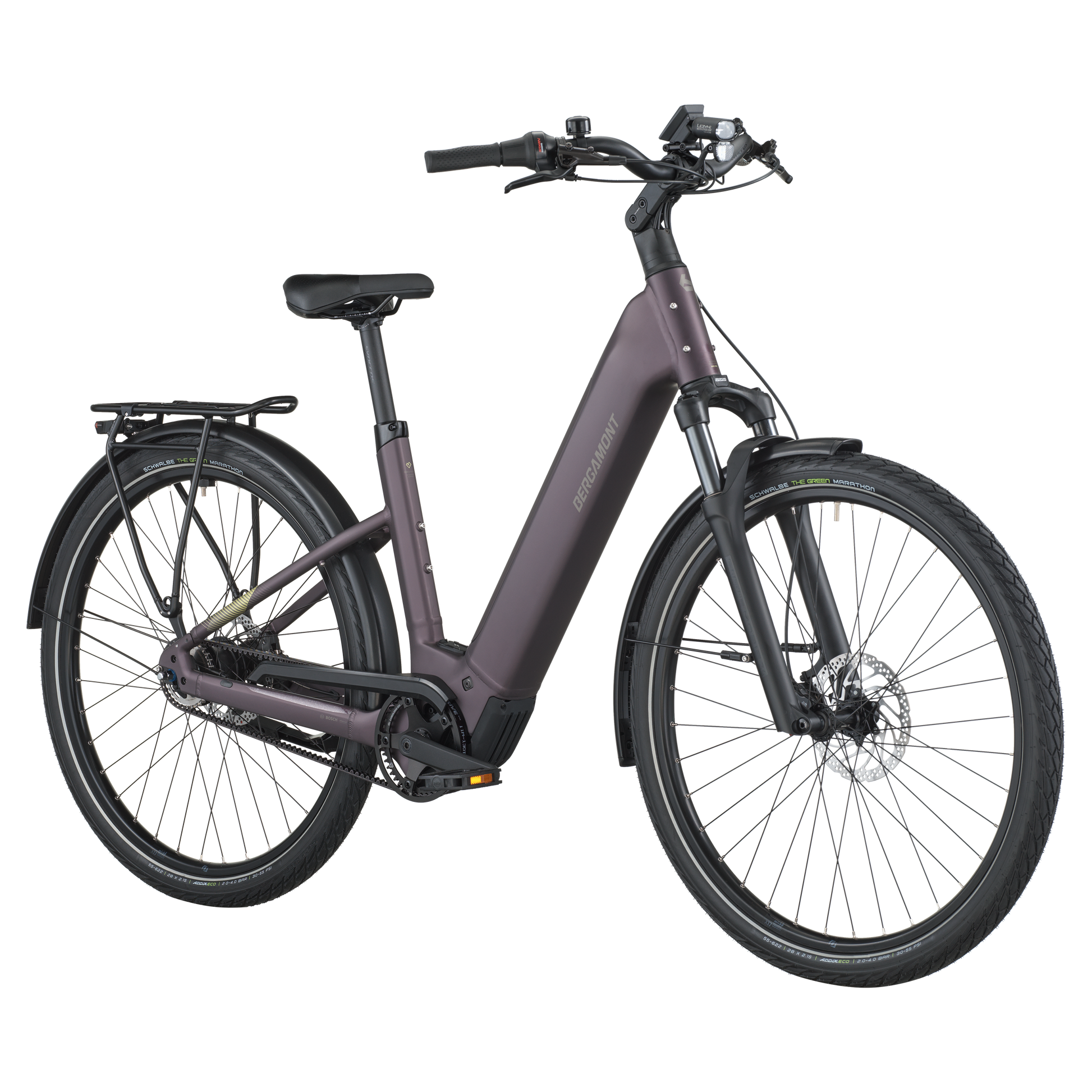 Bergamont E-Horizon Tour 10 Belt Wave dusky purple.