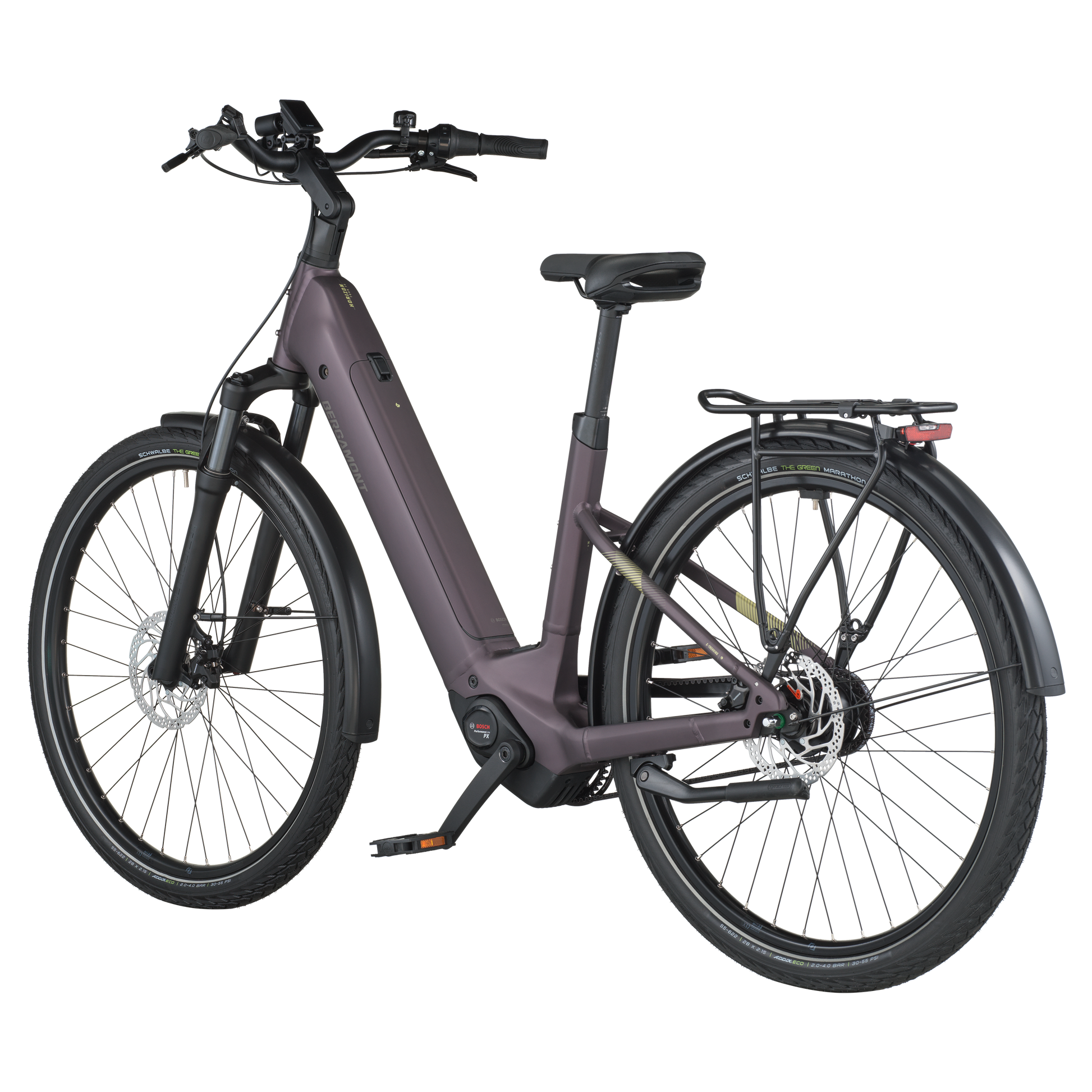 Bergamont E-Horizon Tour 10 Belt Wave dusky purple.