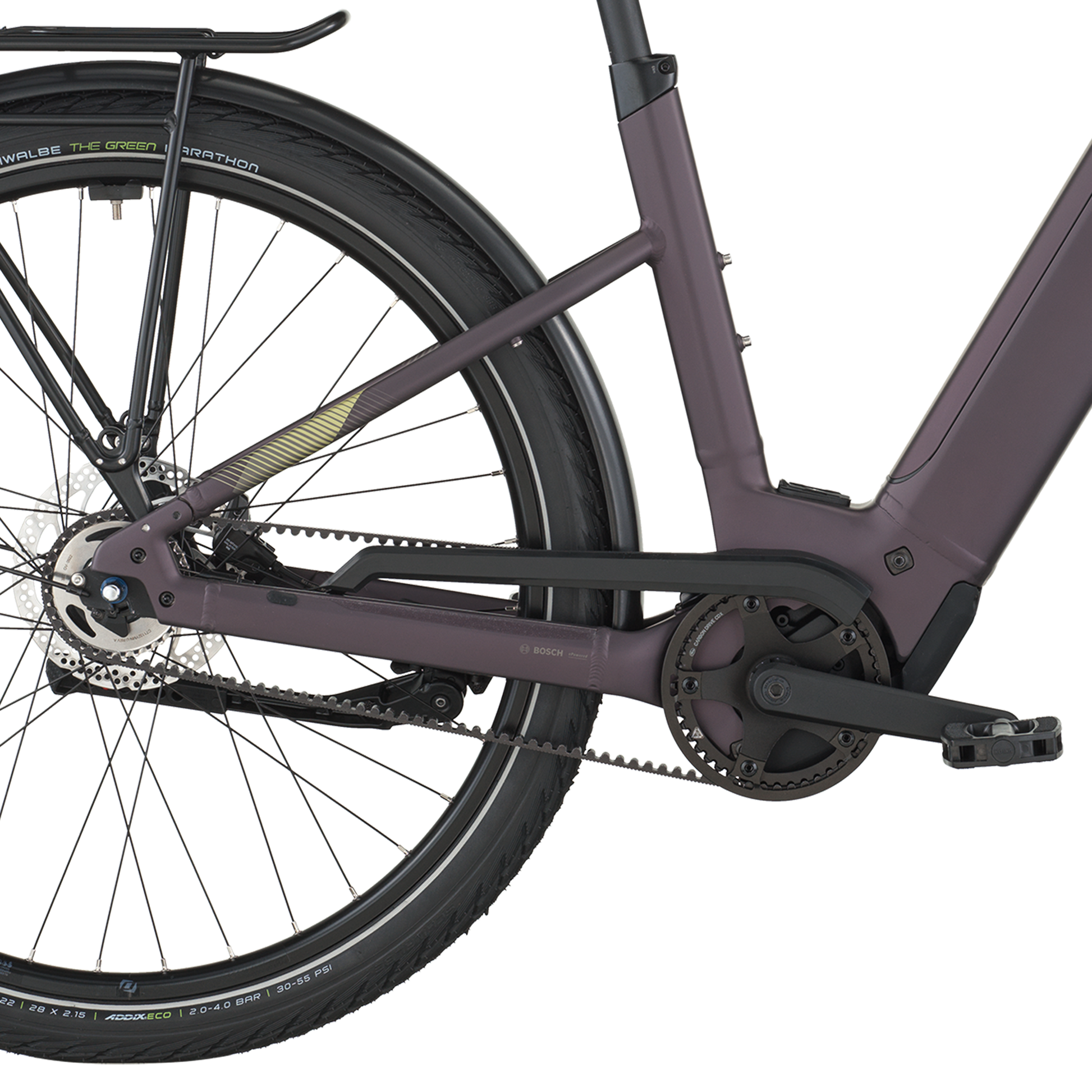 Bergamont E-Horizon Tour 10 Belt Wave dusky purple.