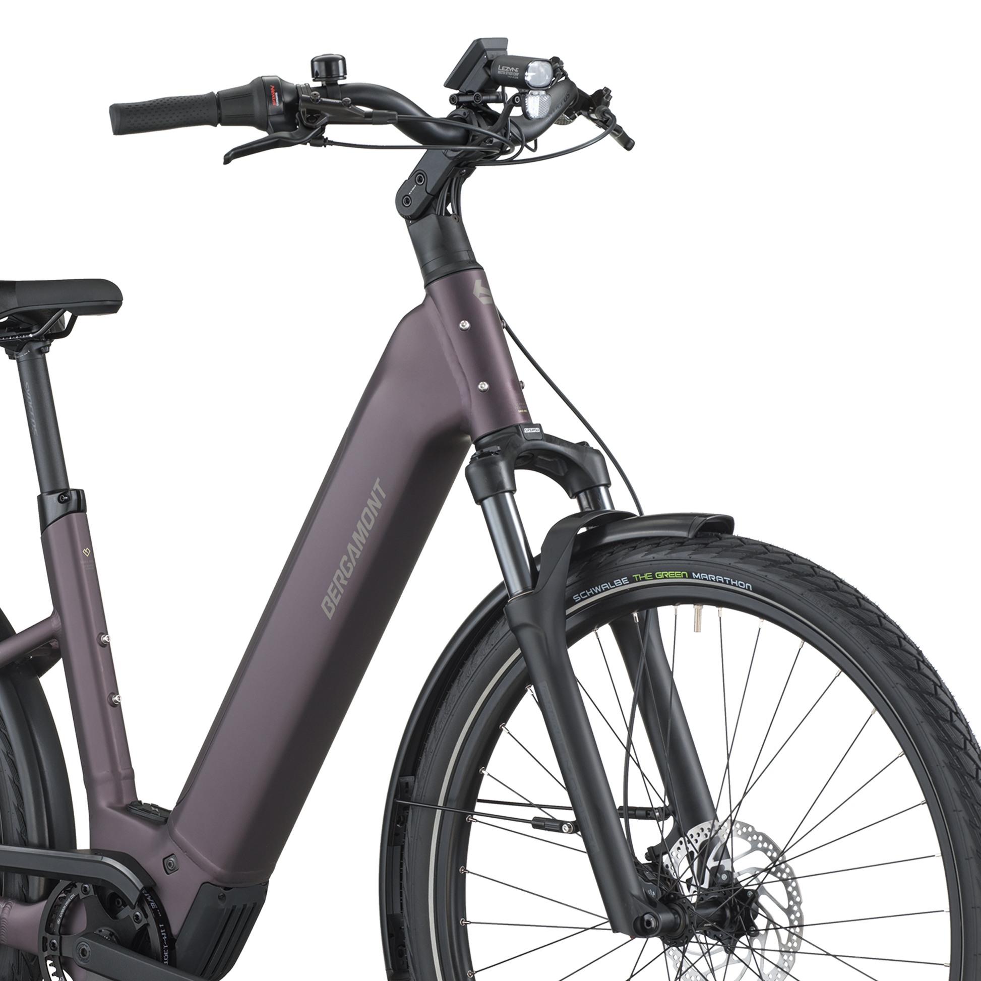 Bergamont E-Horizon Tour 10 Belt Wave dusky purple.