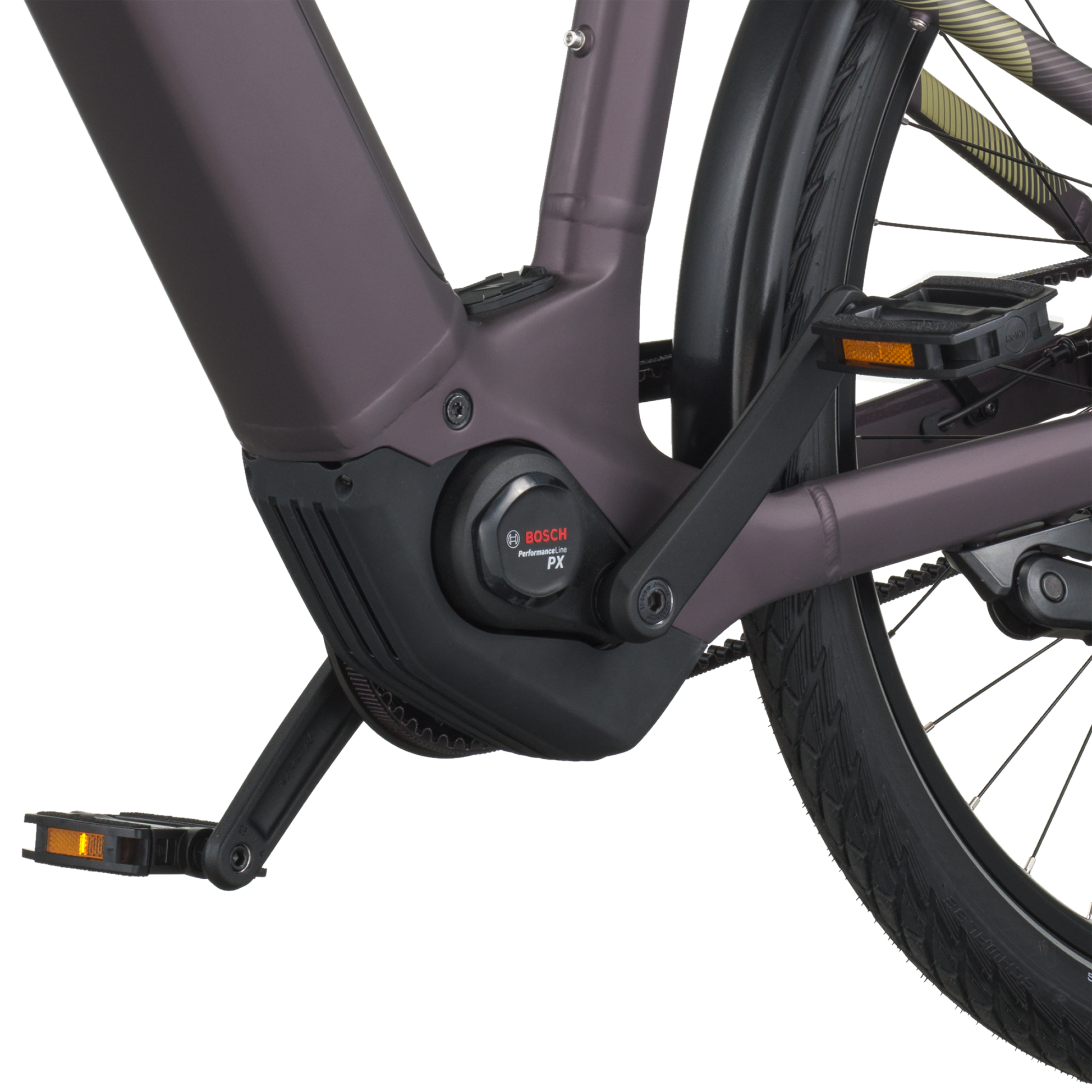 Bergamont E-Horizon Tour 10 Belt Wave dusky purple.
