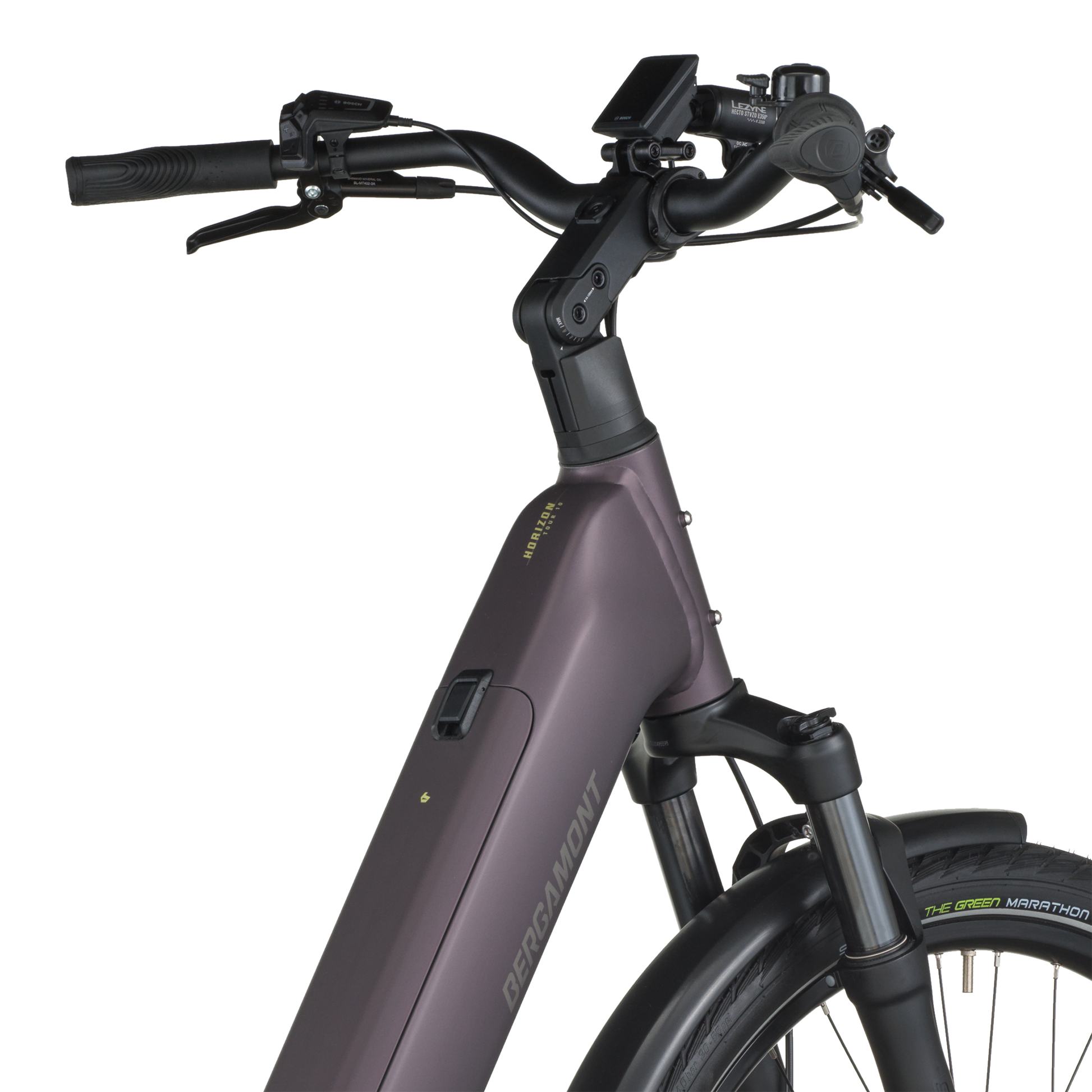 Bergamont E-Horizon Tour 10 Belt Wave dusky purple.