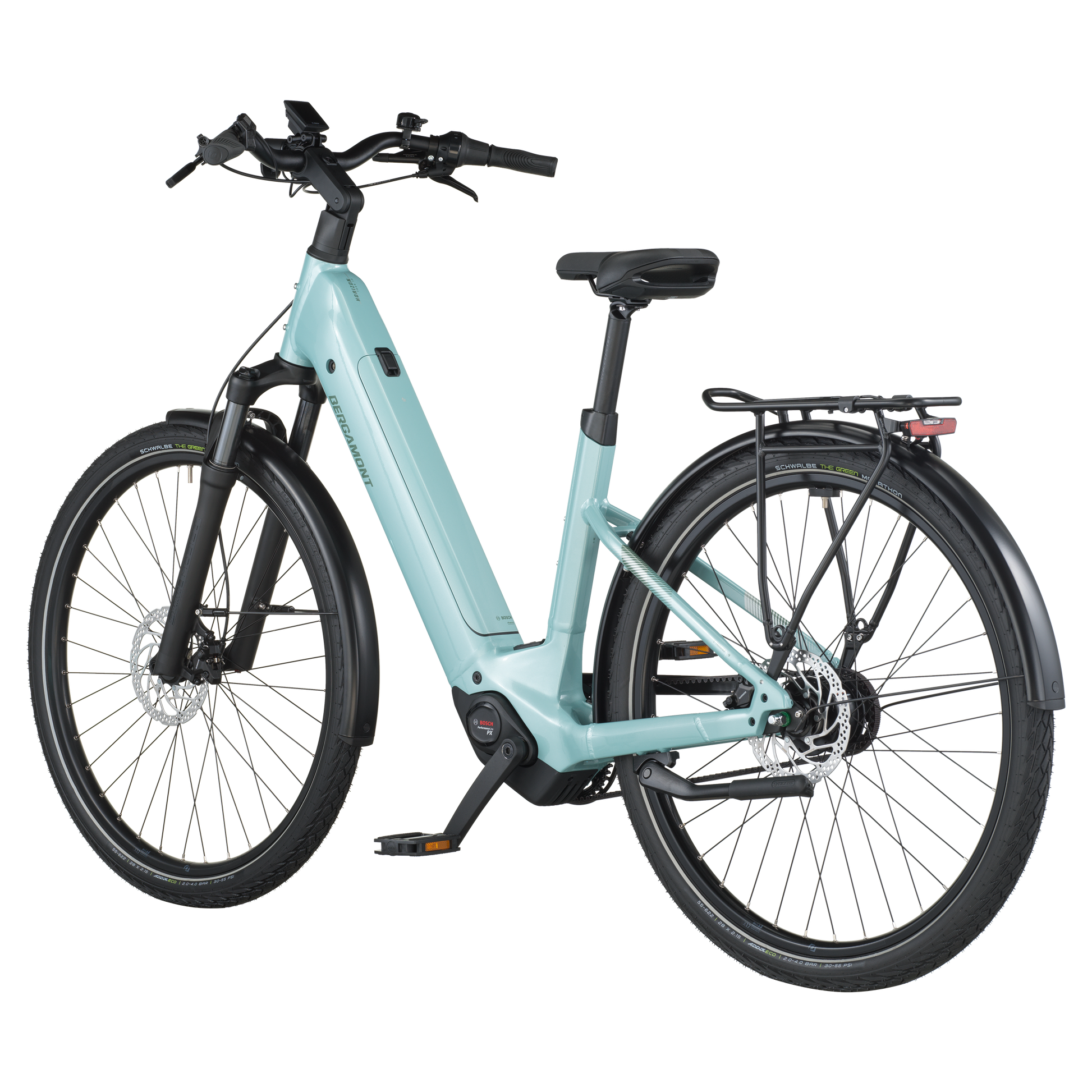 Bergamont E-Horizon Tour 10 Belt Wave mermaid blue.