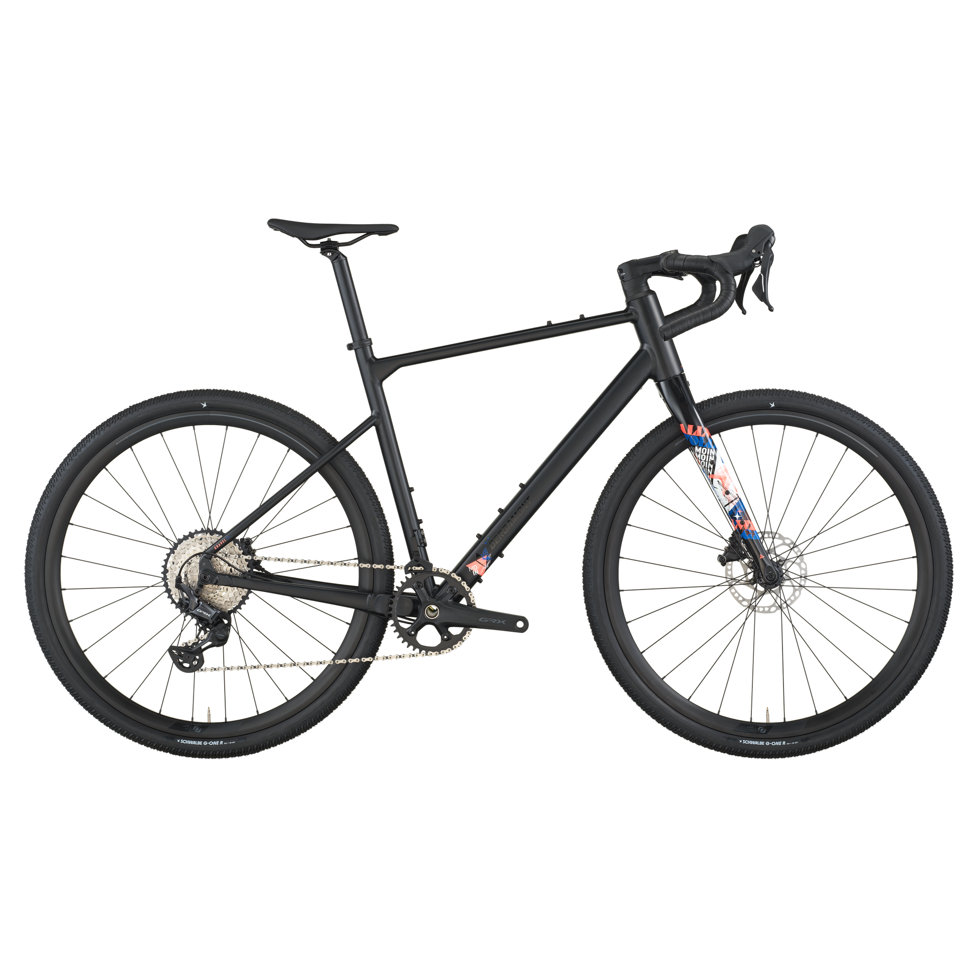 Bergamont Grandurance 20 matt black.