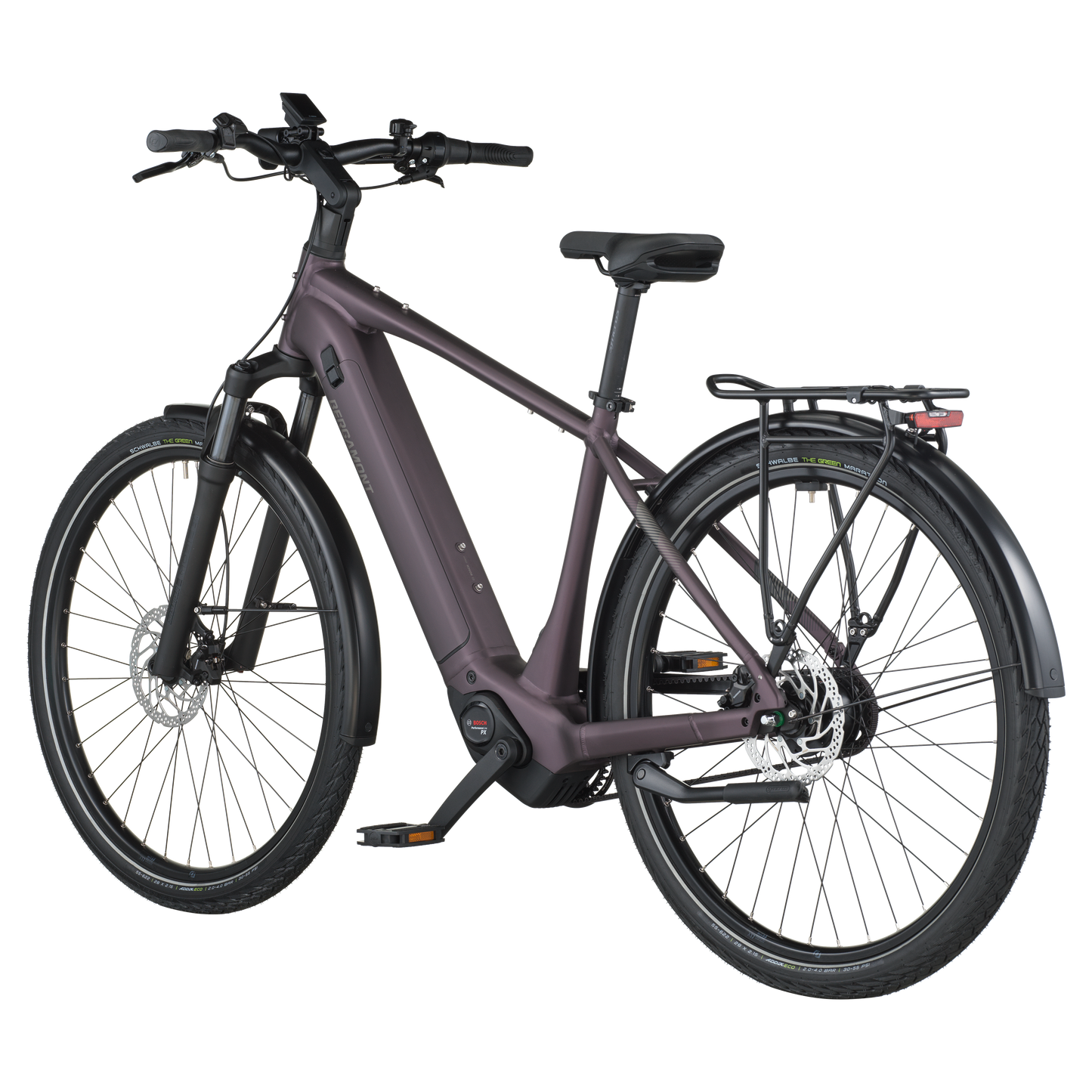 Bergamont E-Horizon Tour 10 Belt dusky purple.