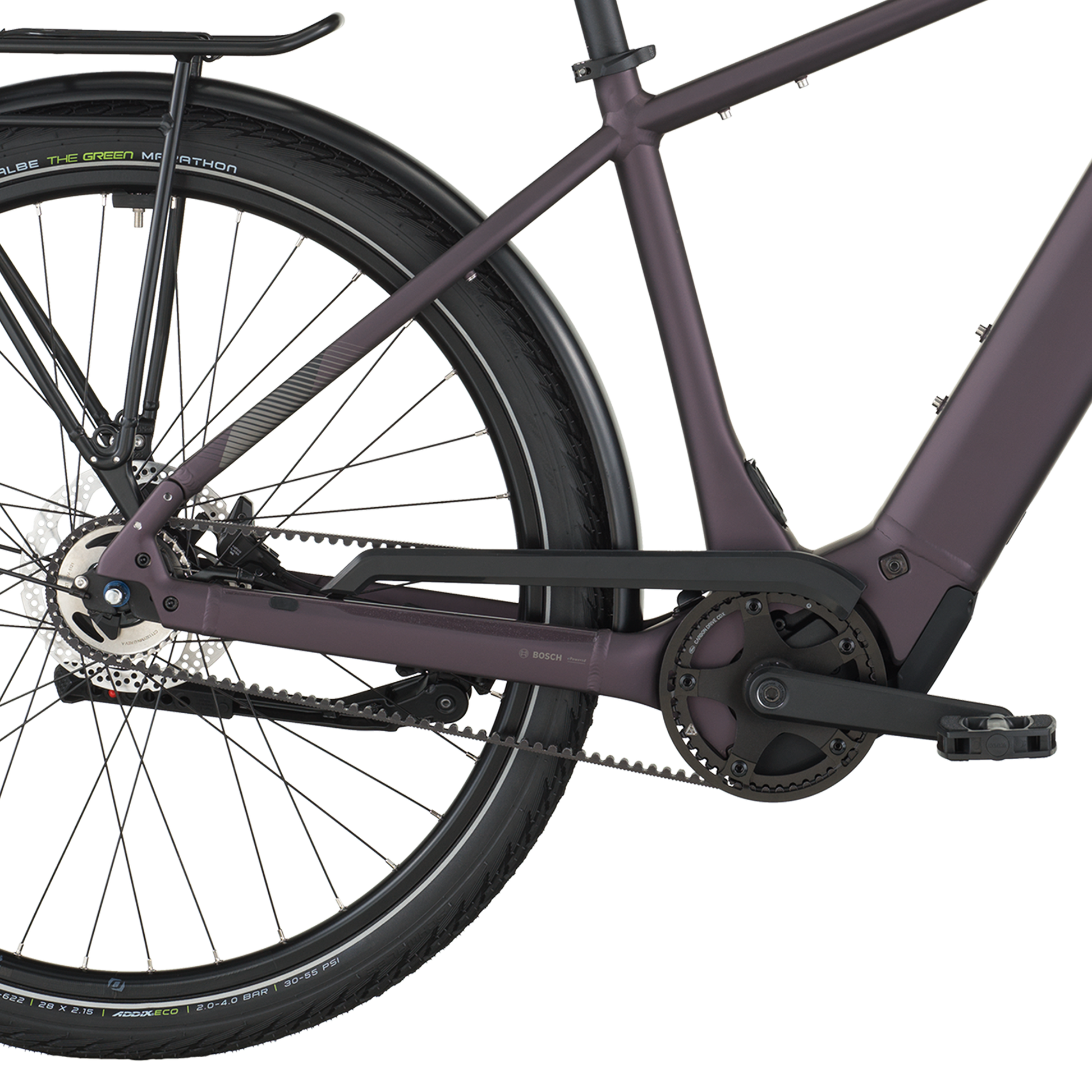 Bergamont E-Horizon Tour 10 Belt dusky purple.