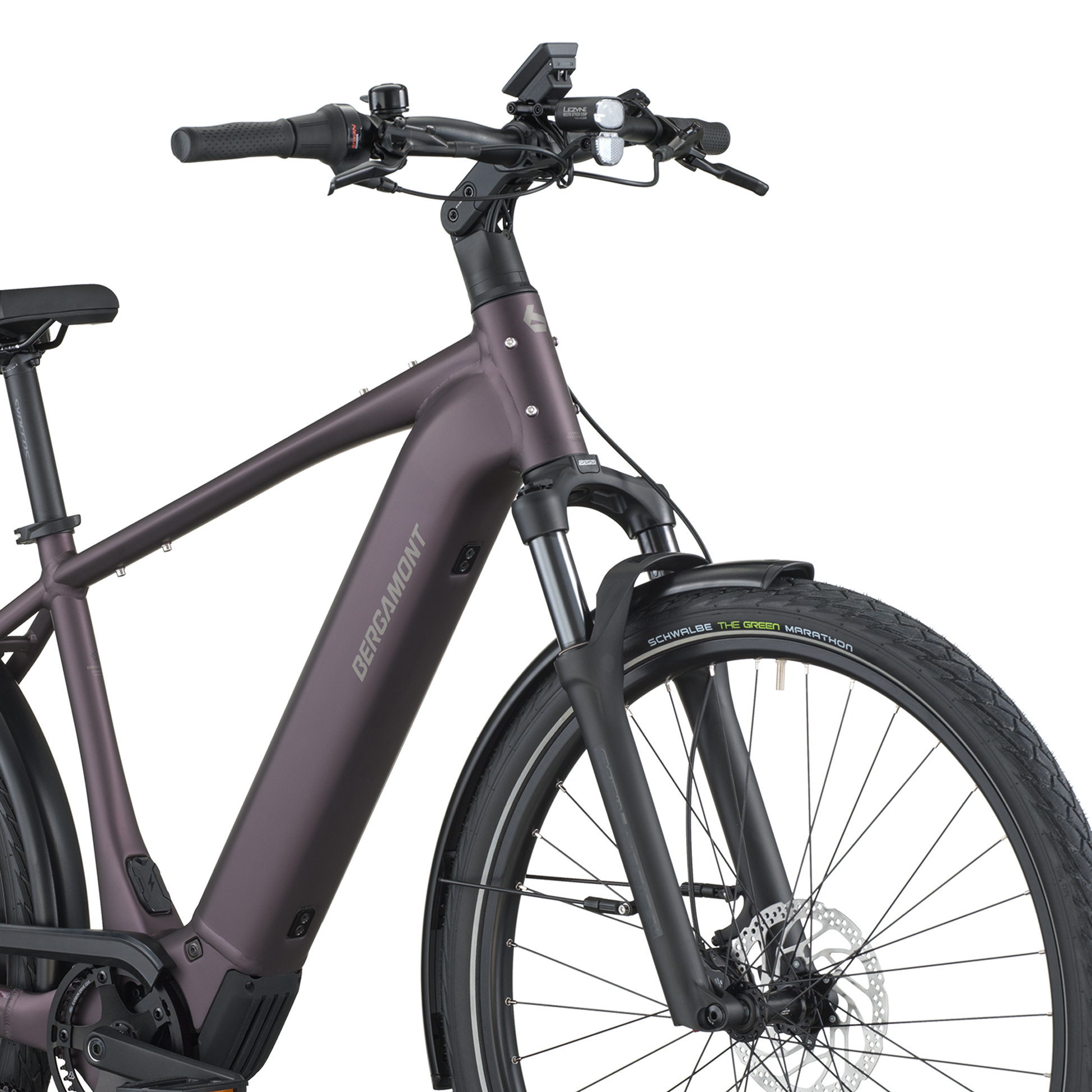 Bergamont E-Horizon Tour 10 Belt dusky purple.