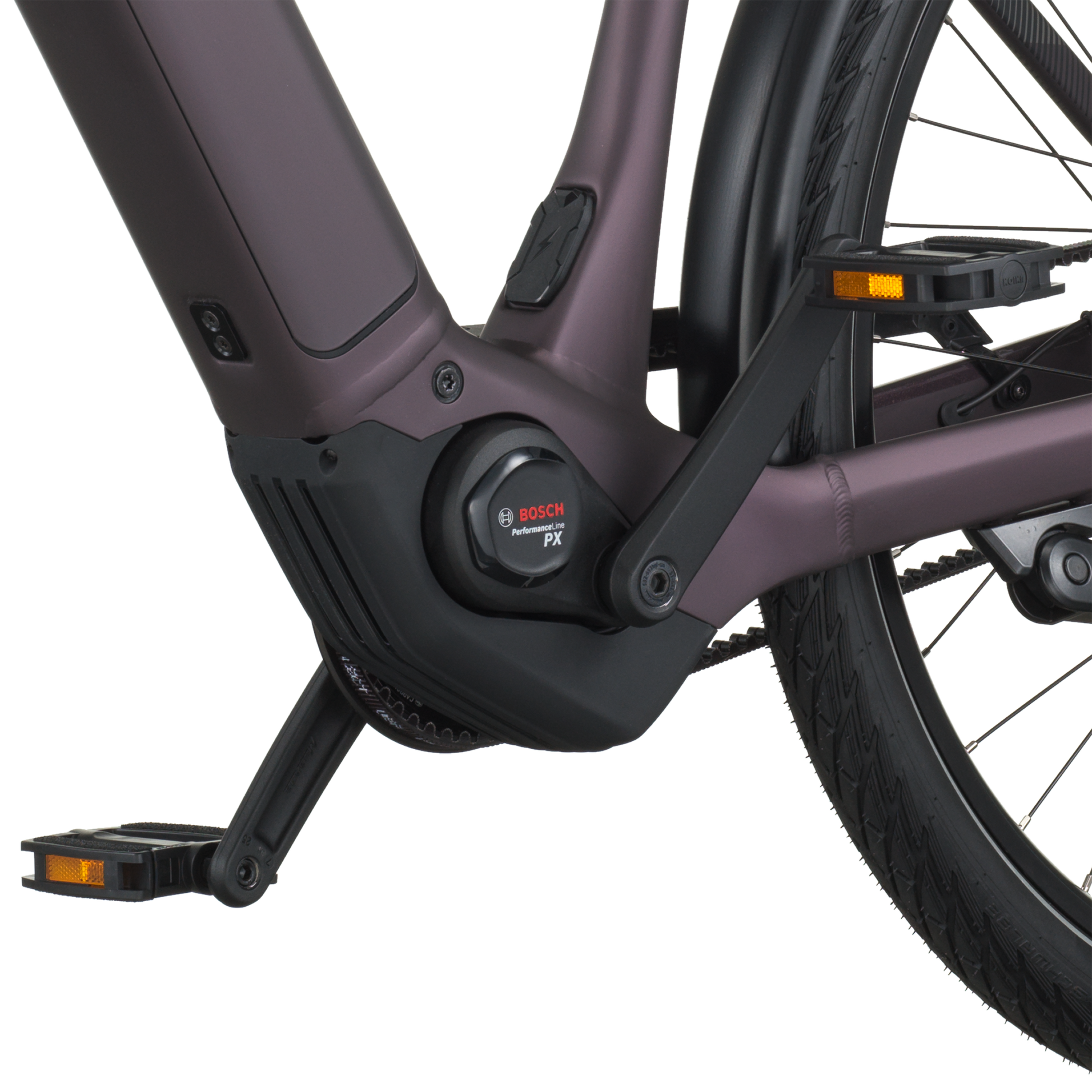 Bergamont E-Horizon Tour 10 Belt dusky purple.