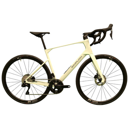 Simplon Kiaro Shimano 105 Di2-2x12 Glacier White (Glossy) / Greyish Gr