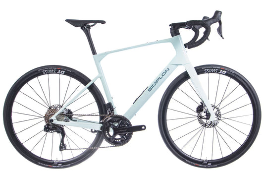 Simplon Kiaro Shimano 105 Di2-2x12 Glacier White (Glossy) / Greyish Green (