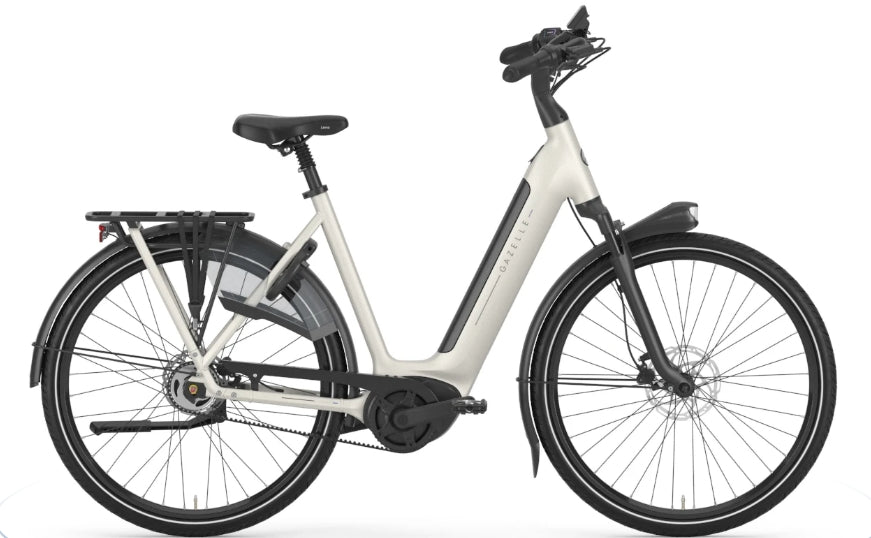 Gazelle Grenoble C5 600 Wh ivory white matt.