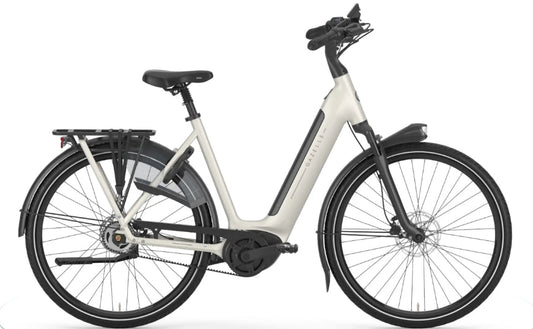 Gazelle Grenoble C5 600 Wh ivory white matt.