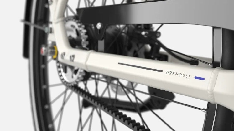 Gazelle Grenoble C5 600 Wh ivory white matt.