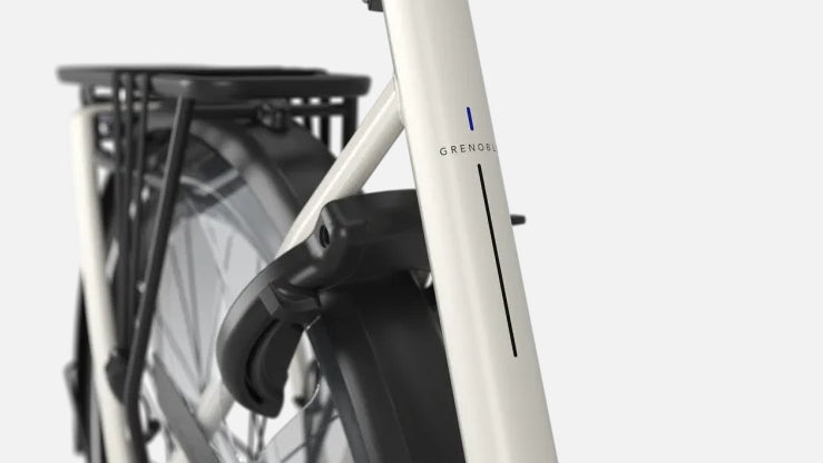Gazelle Grenoble C5 600 Wh ivory white matt.