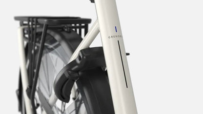 Gazelle Grenoble C5 600 Wh ivory white matt.