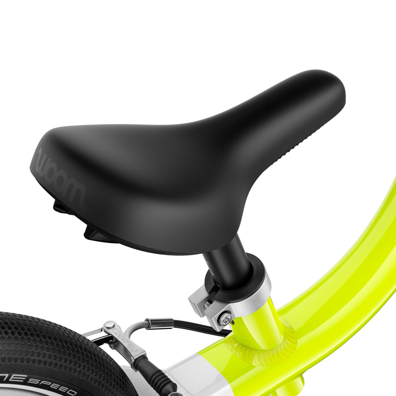 woom GO 1 neon lime.