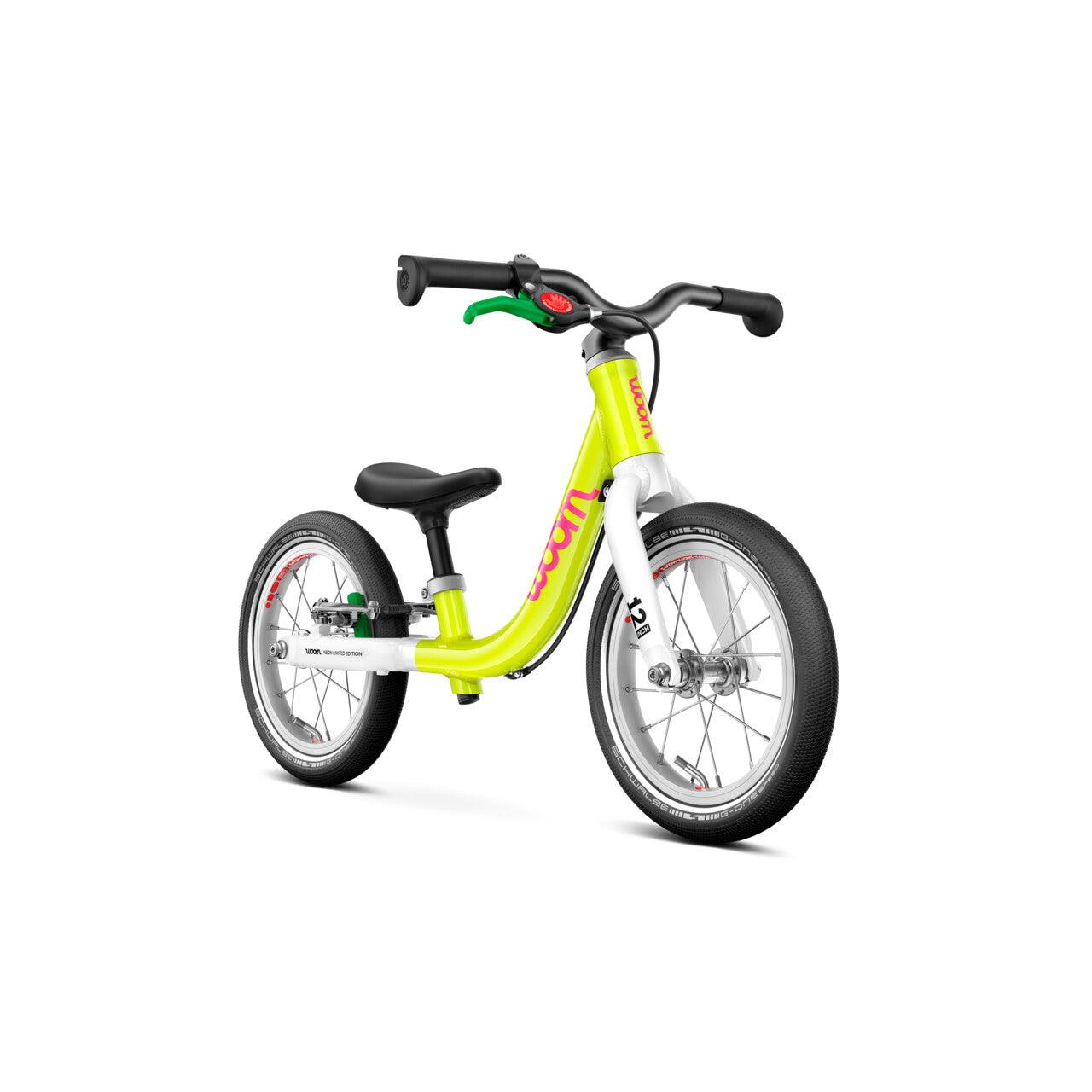 woom GO 1 neon lime.